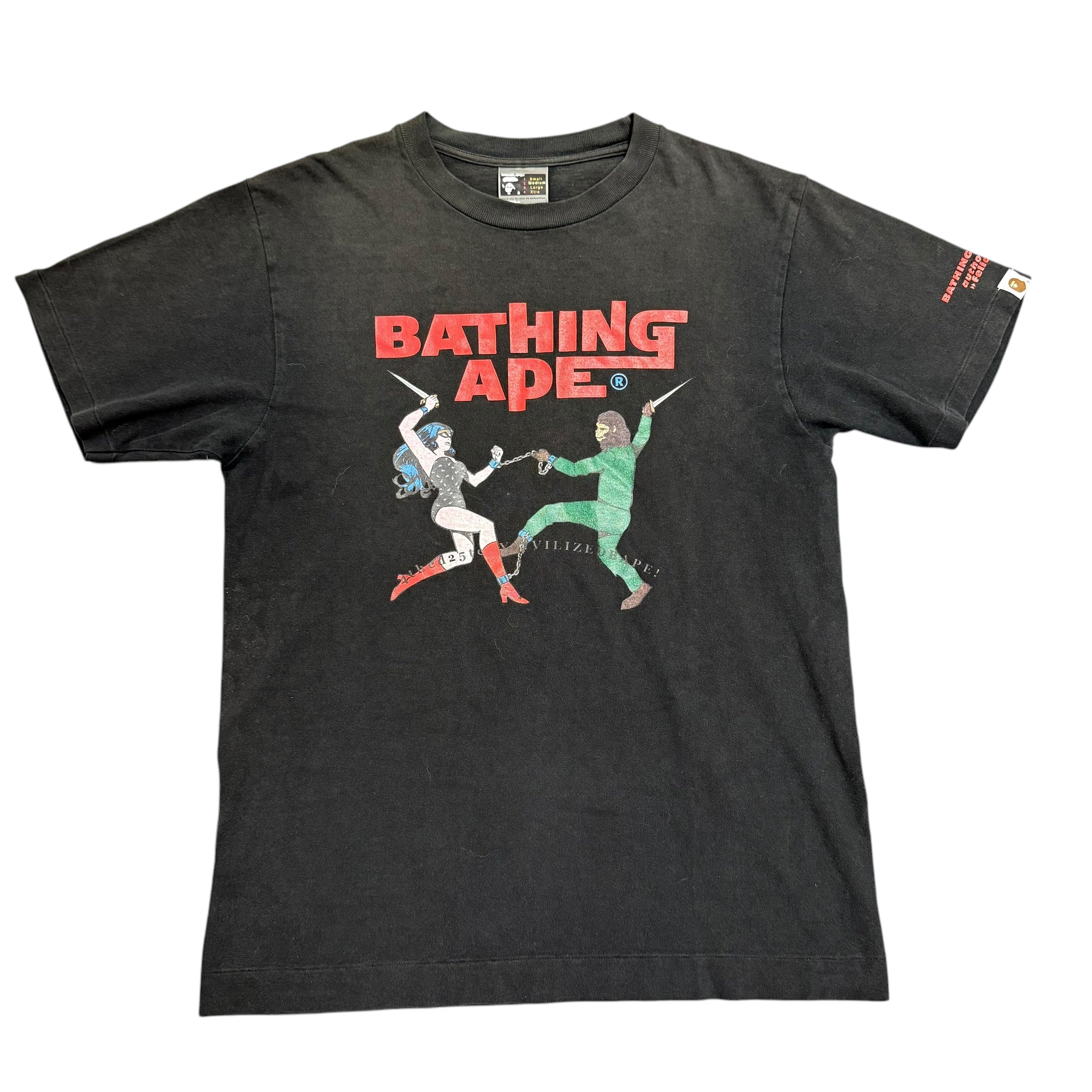 Vintage Bape Wonder Woman Tee