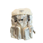 Prada Backpack White/Silver