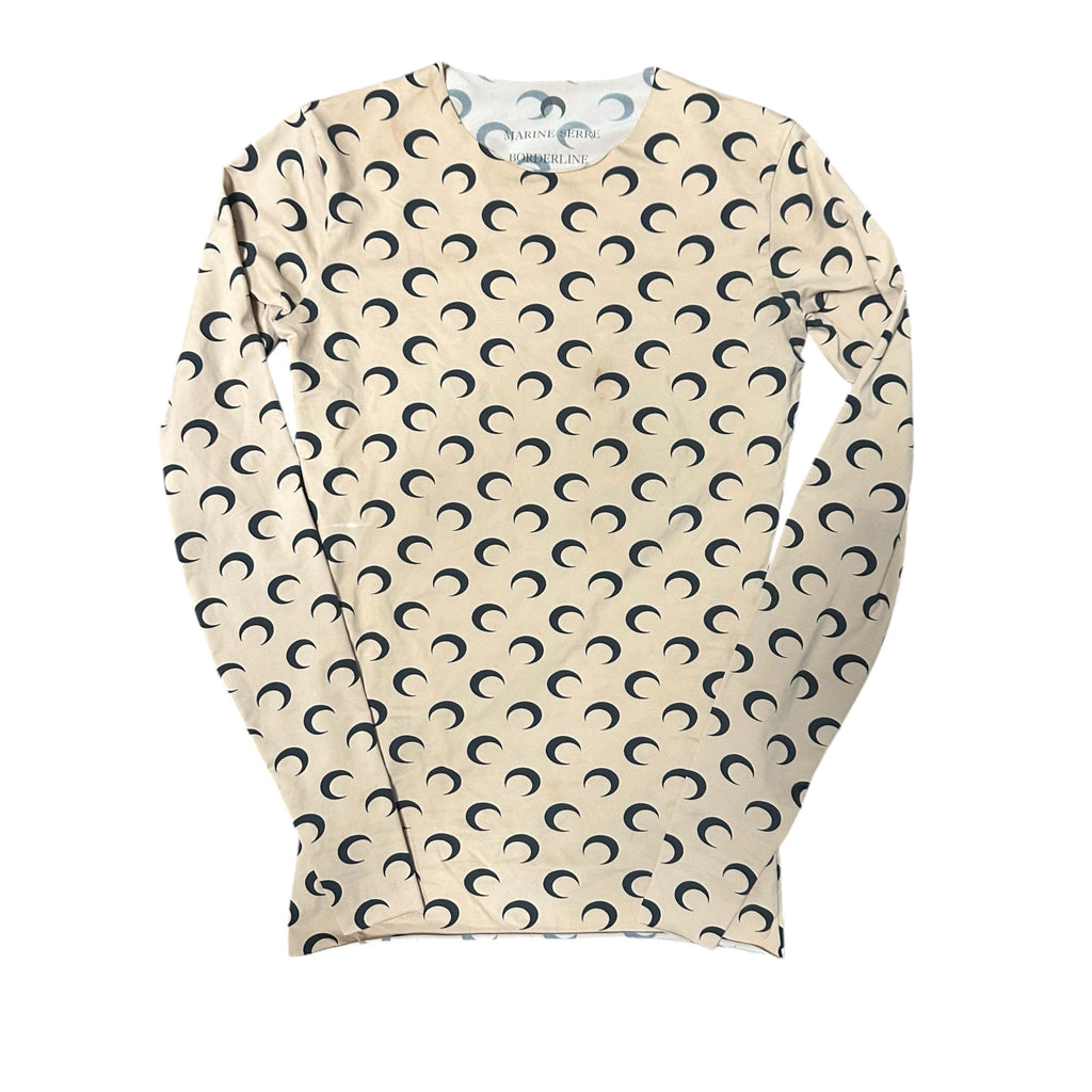 Marine Serre Second Skin Crescent
Moon Top