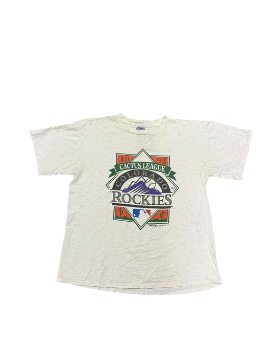 Vintage 1993 Cactus League Colorado Rockies Tee
