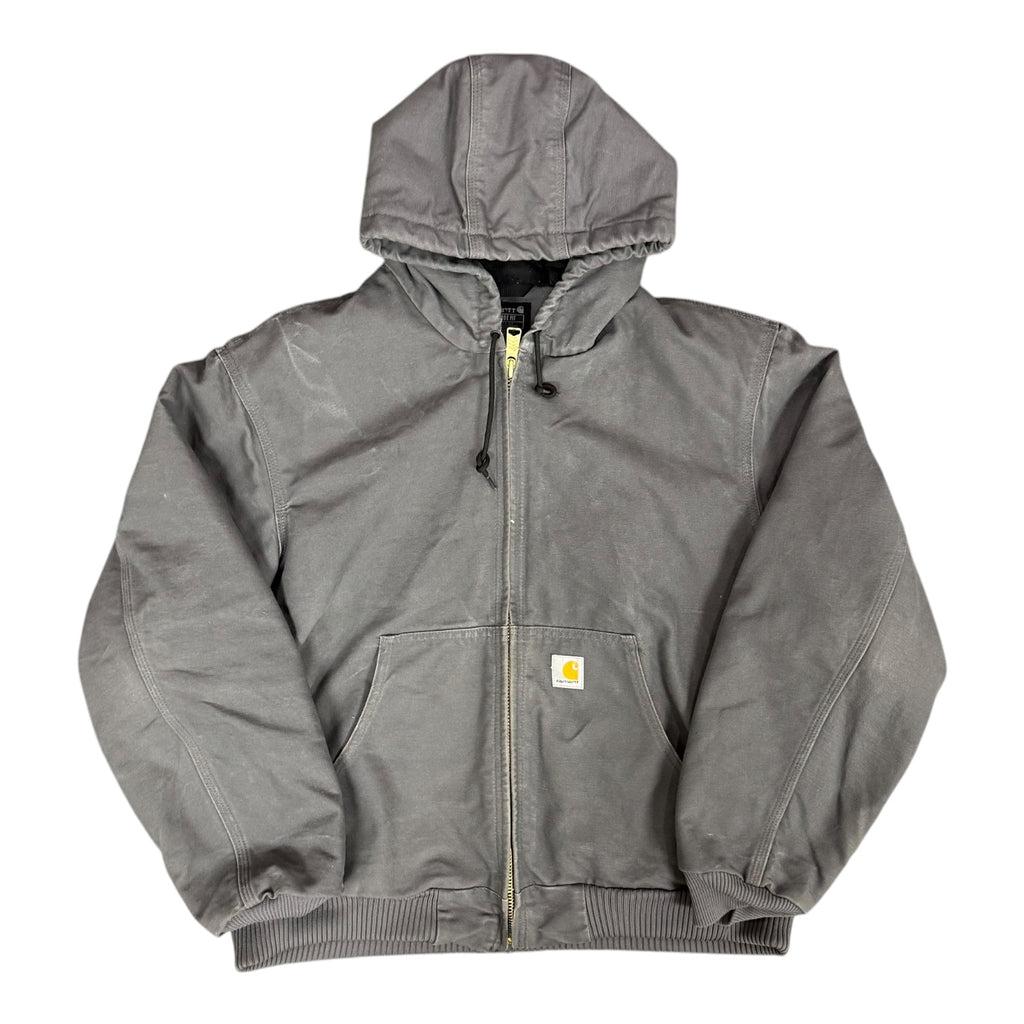 Vintage Carhartt Grey Hooded Jacket