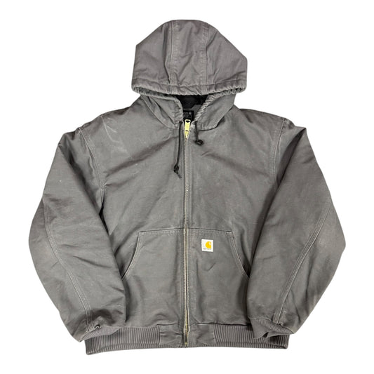 Vintage Carhartt Grey Hooded Jacket
