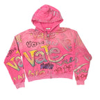 Vale Forever Bubblegum Zip Up Hoodie