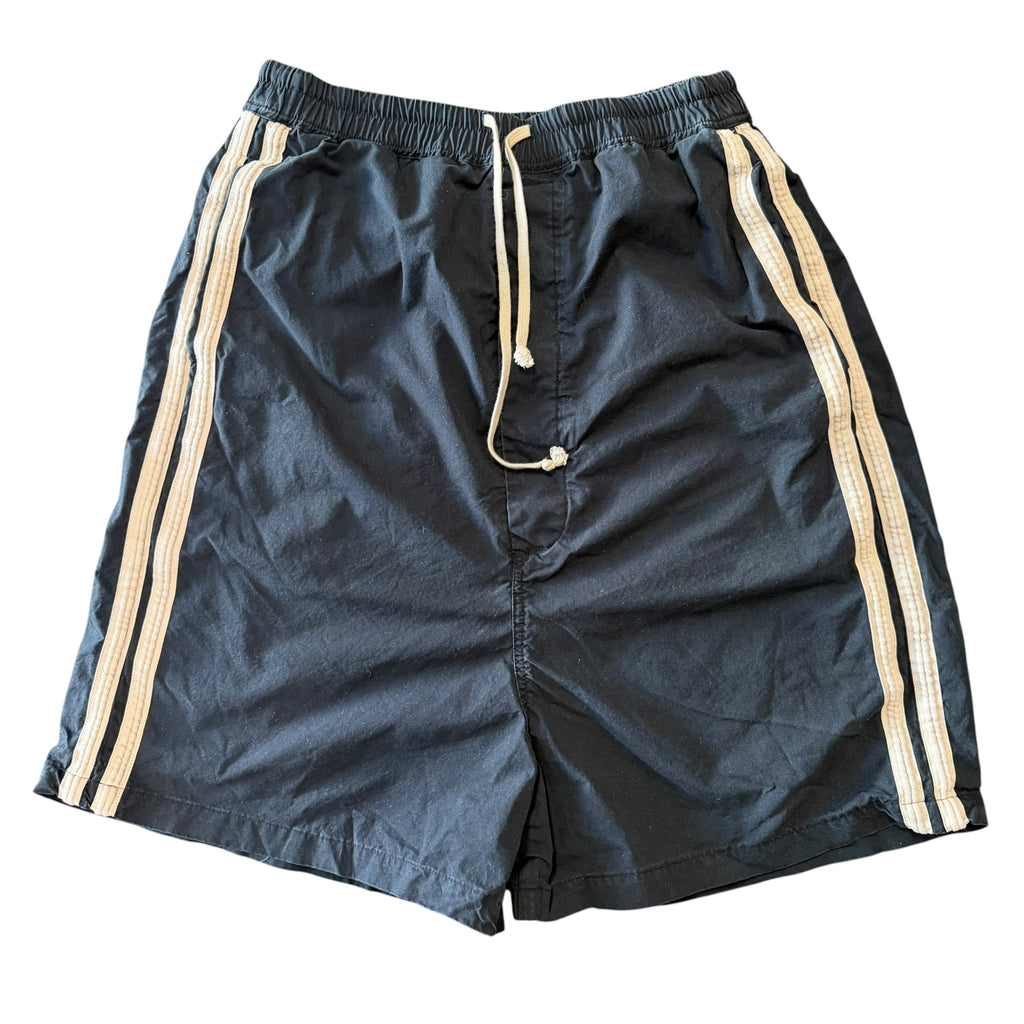 Rick Owens Moody FW14 Navy Striped Shorts