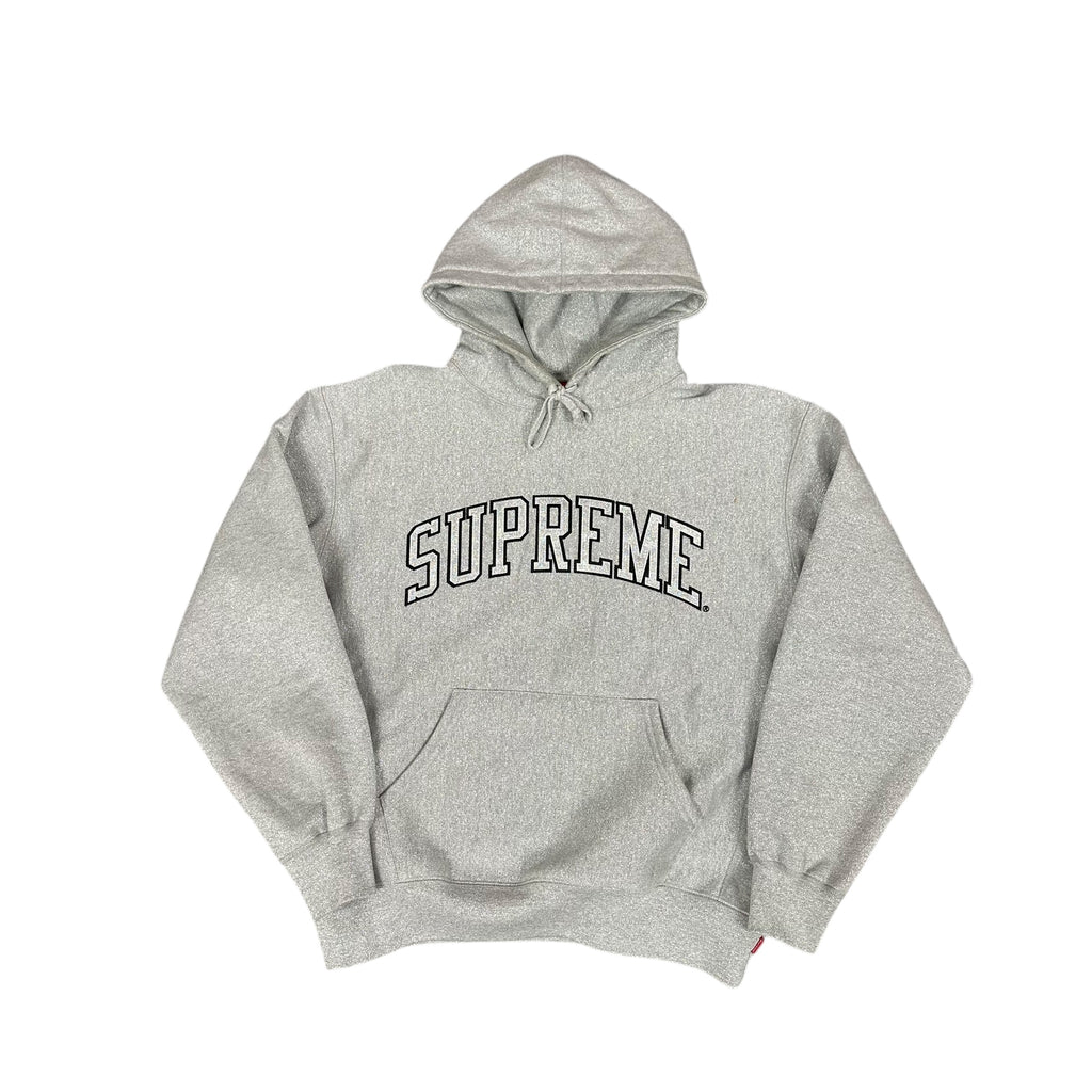 Supreme Glitter Grey Hoodie