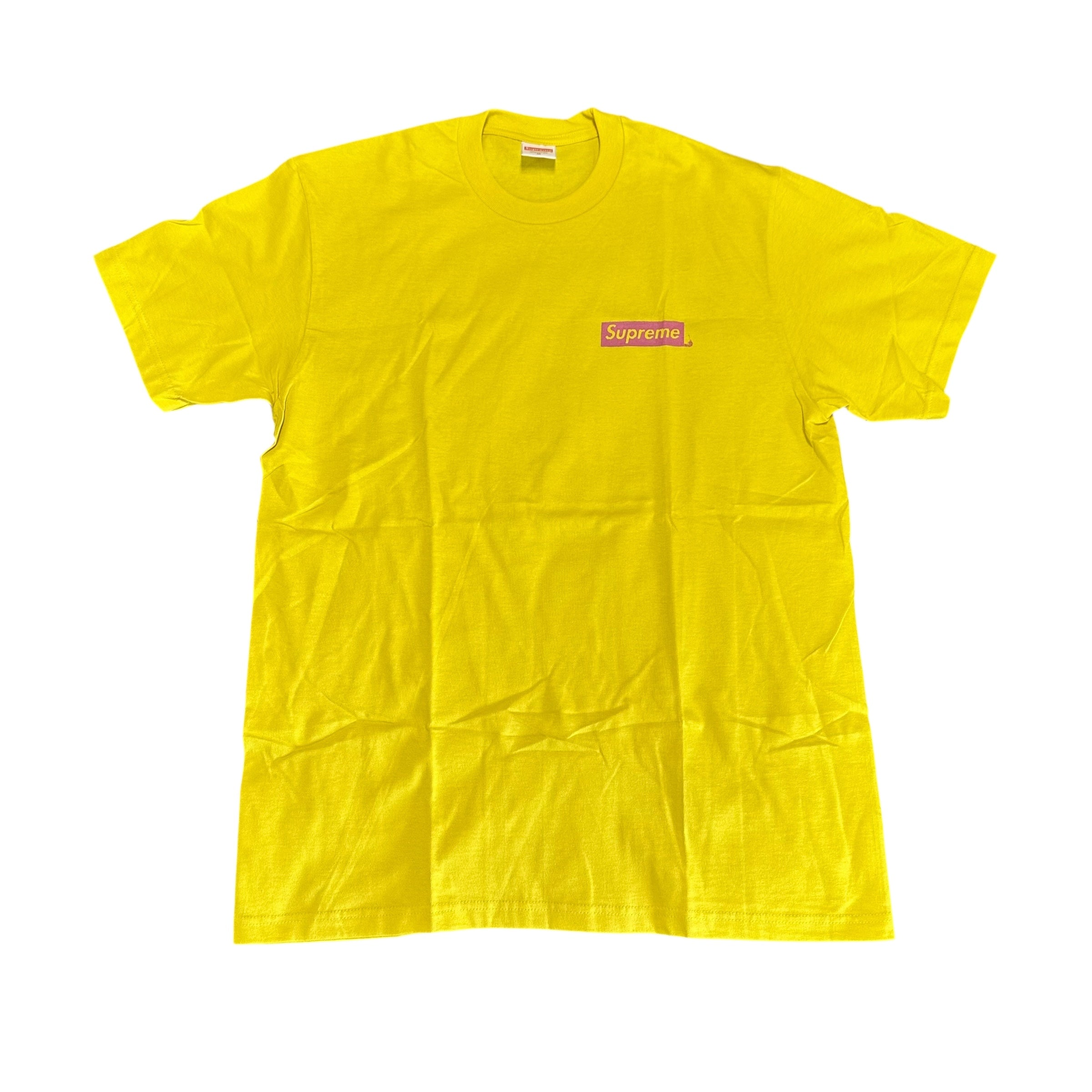 Supreme Yellow “No More Shit” Tee