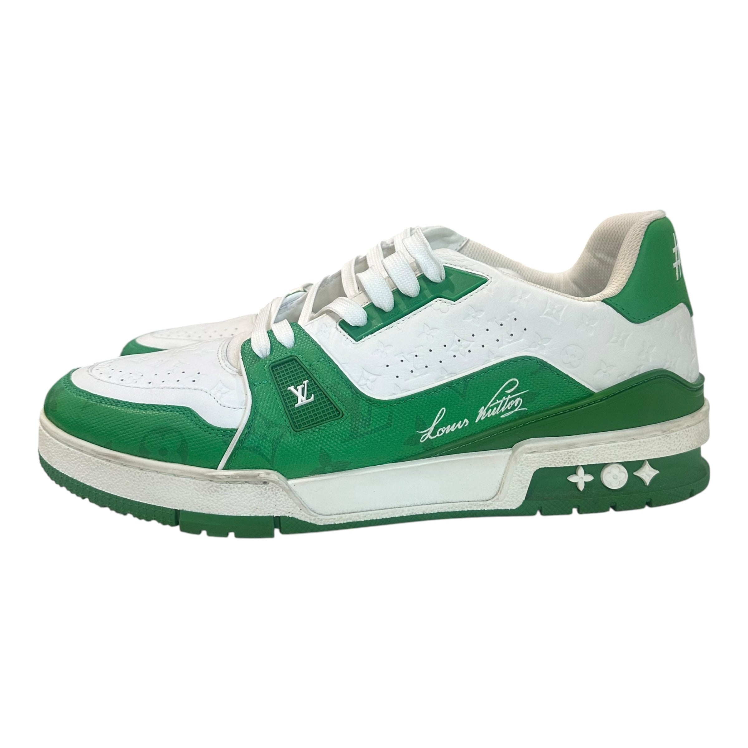 Louis Vuitton “54” Green Trainer Low