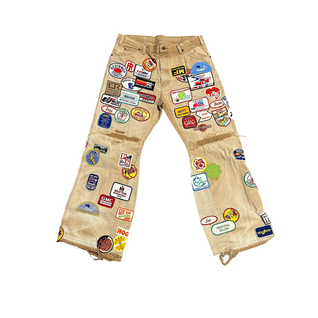 Zdroyevski Studios Patched Double knees Khaki