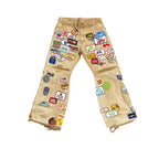 Zdroyevski Studios Patched Double knees Khaki