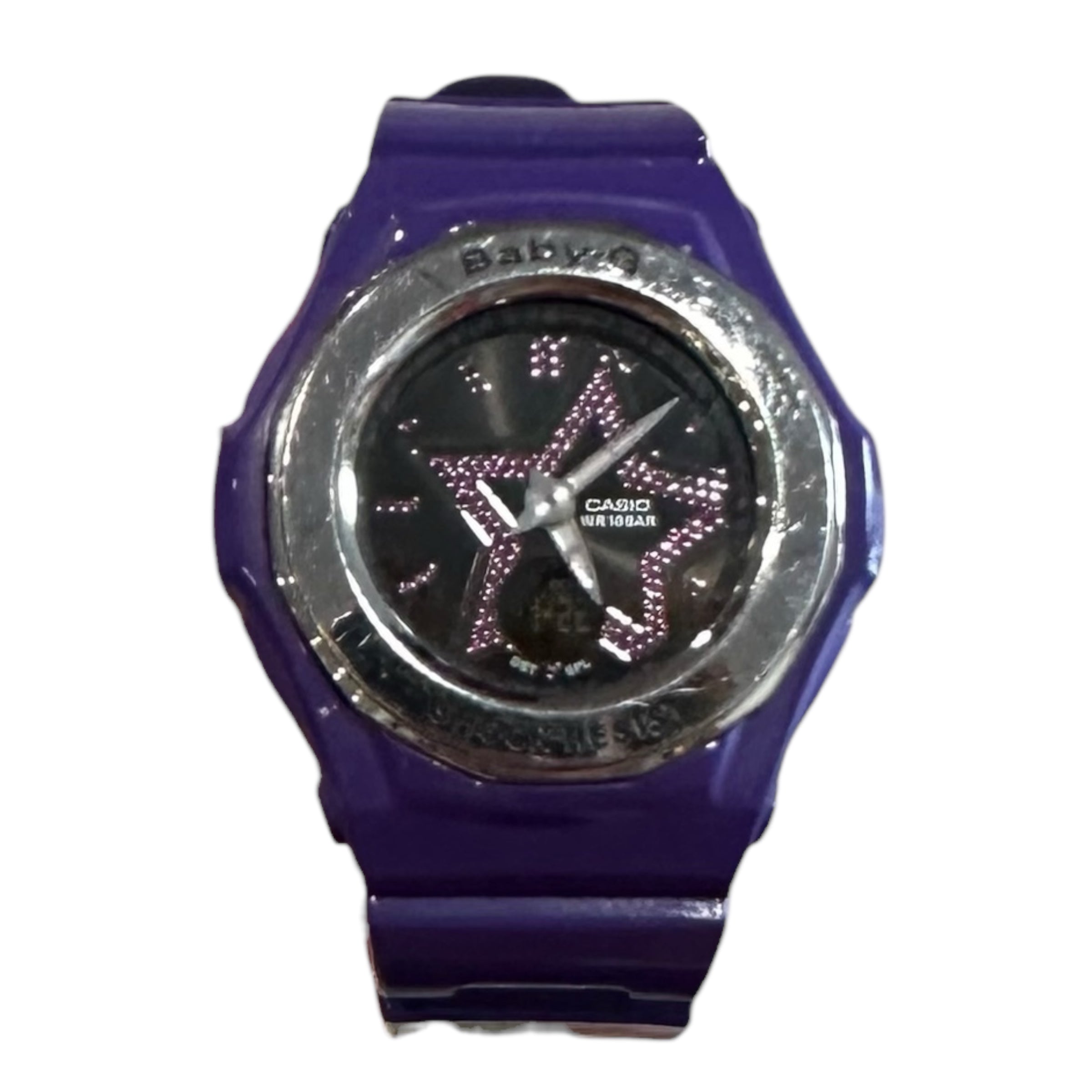 Baby G-Shock Purple/Silver Watch