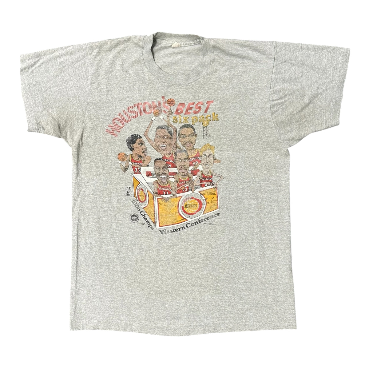 Vintage Houston Six Pack Tee