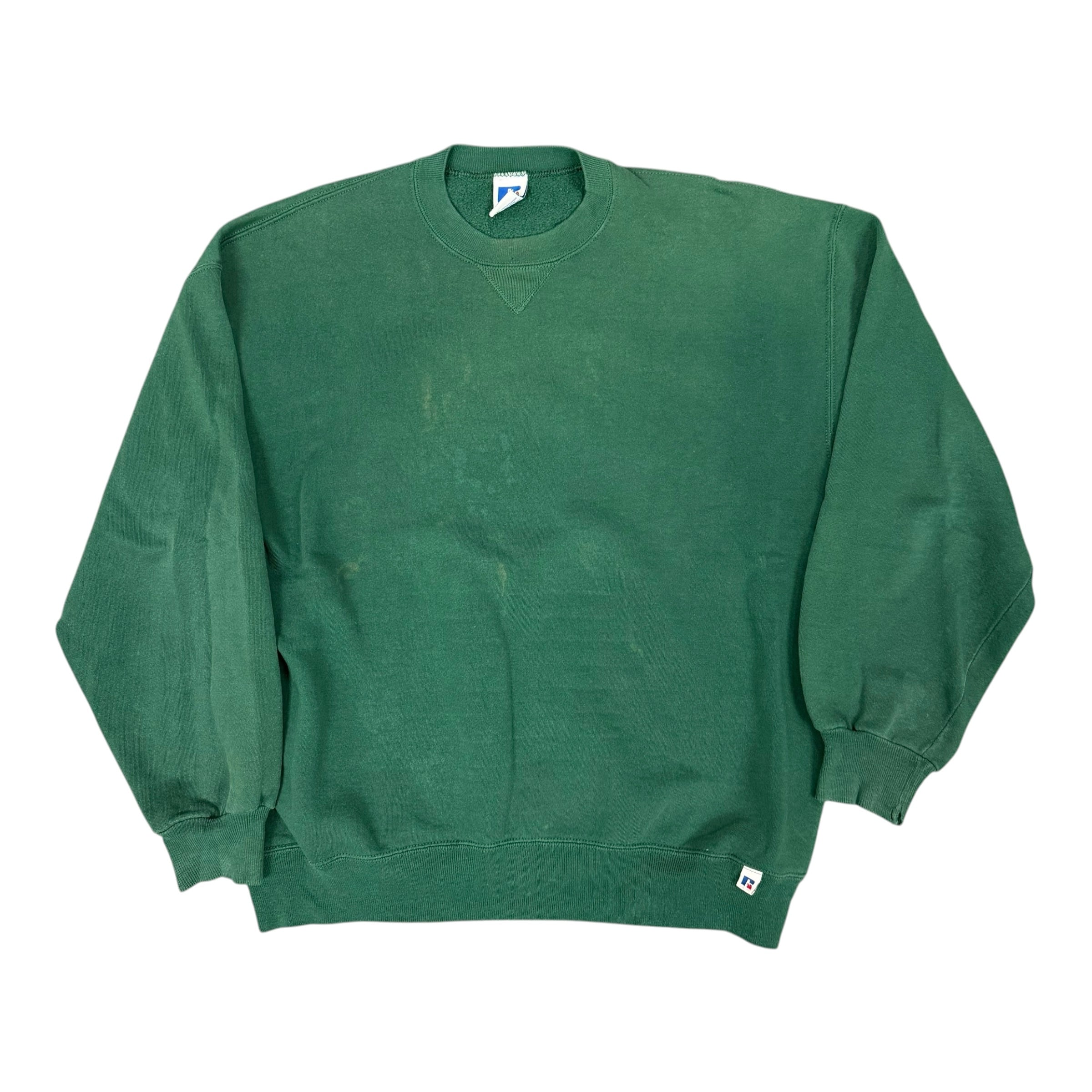 Vintage Russell Dark Green Crewneck