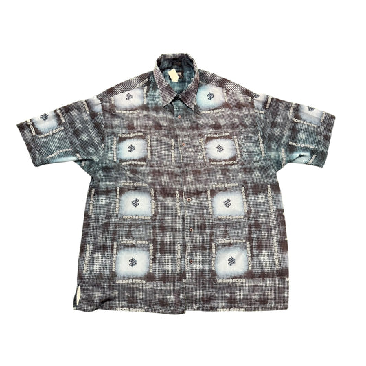 Roca Wear Blue Button Up