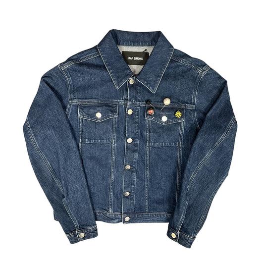 Raf Simons Pin Badge Denim Jacket