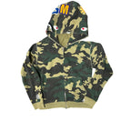 BAPE ABC Camo Shark Zip Up