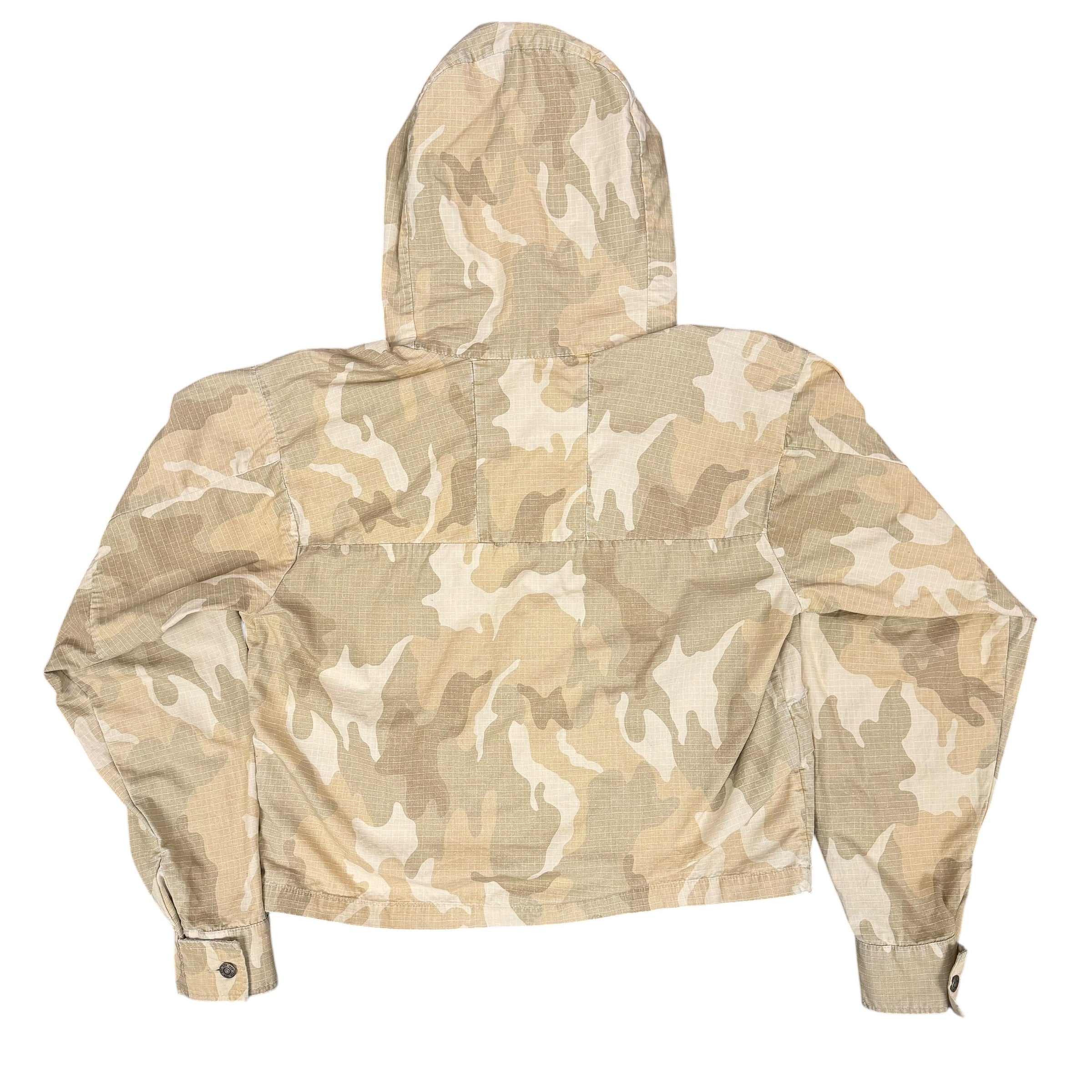 NEW 424 Cropped Parka Camo “Sand”