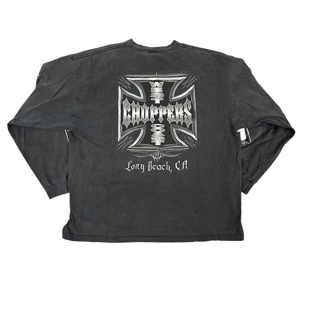 Vintage West Coast Choppers L/S Black Tee