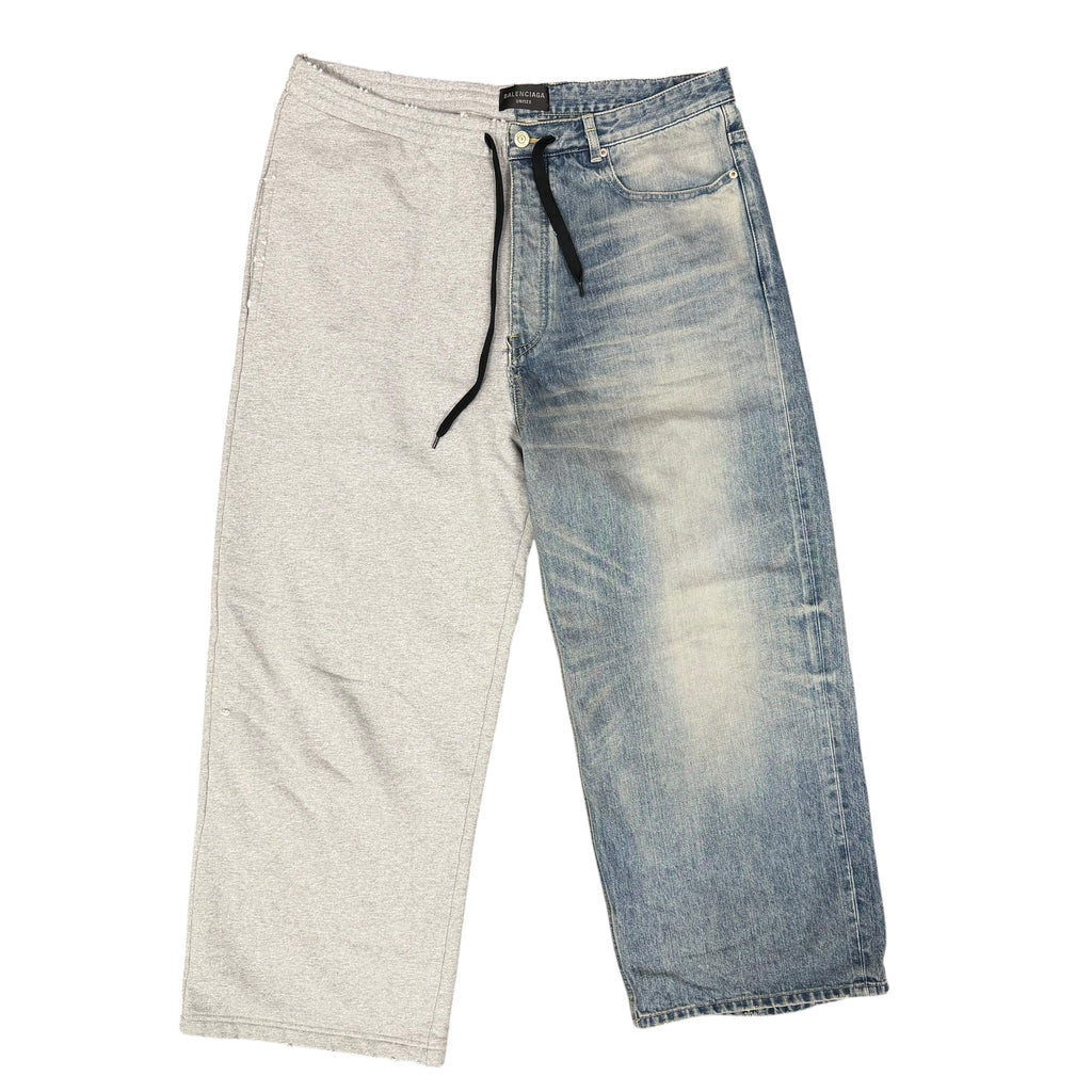NEW Balenciaga Blue Hybrid Jeans