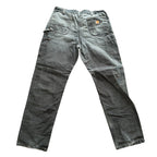 Carhartt Black Faded Double Knee (38)