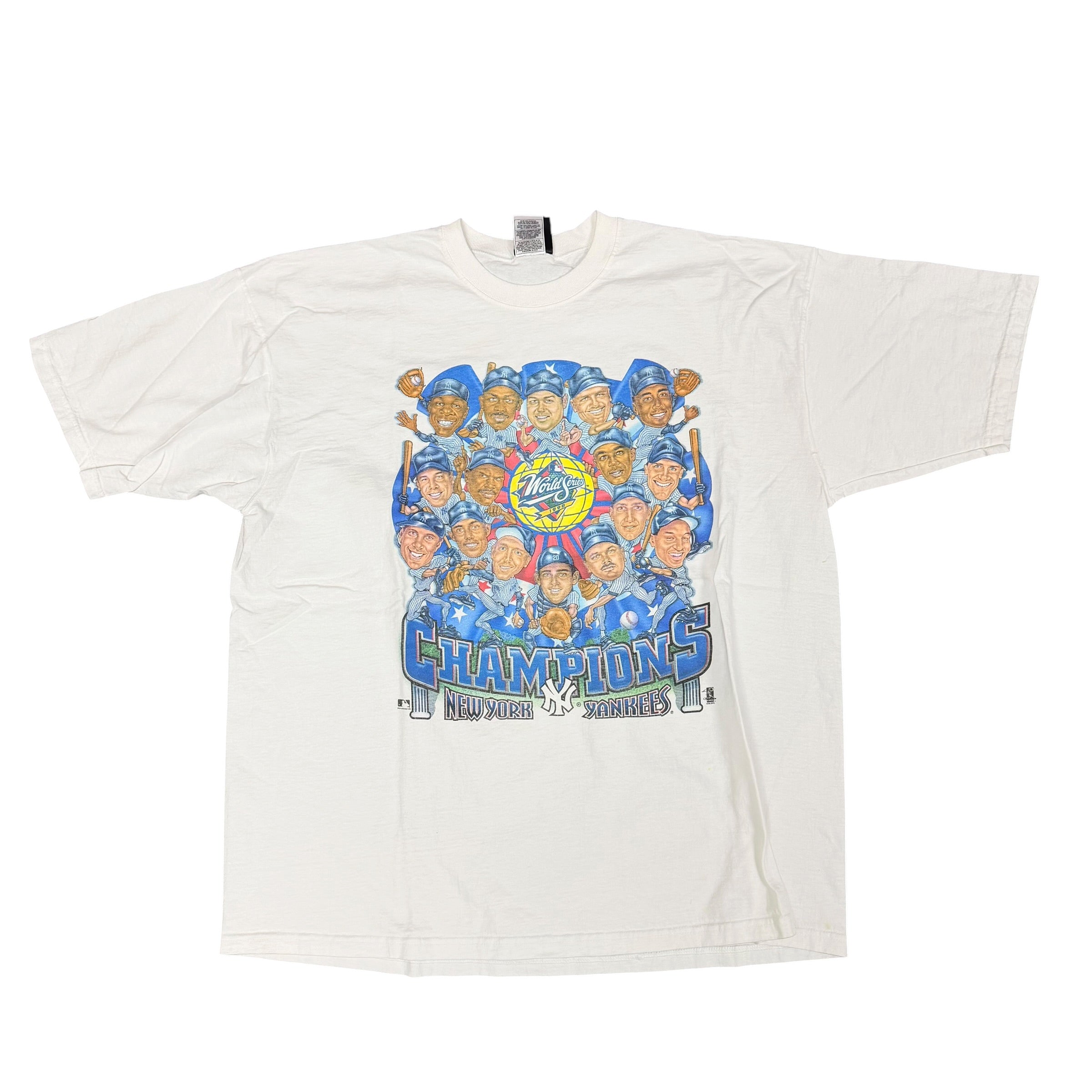 Vintage Yankees Big Head Championship Shirt