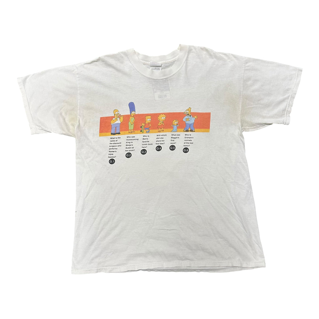 Vintage Simpsons Q&A Tee