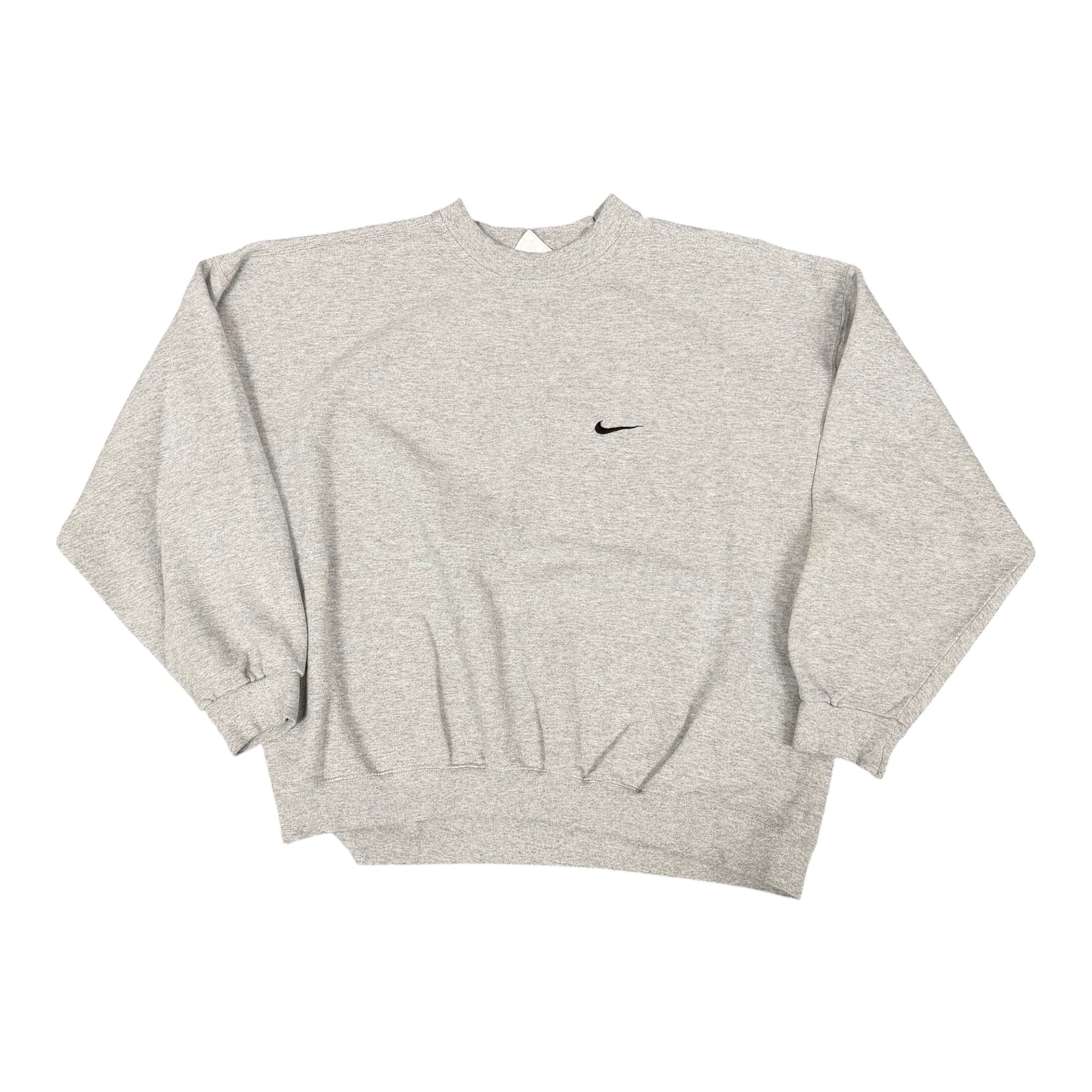 Vintage Light Grey Nike Crewneck