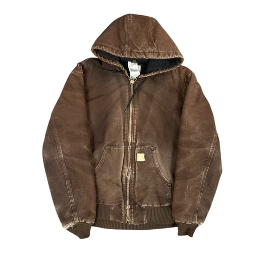 Vintage Carhartt Dark Brown Hooded Jacket