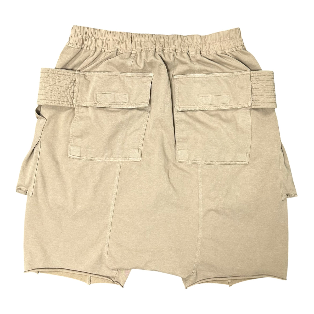 Rick Owens Drkshdw Khaki Creatch Cargo Shorts