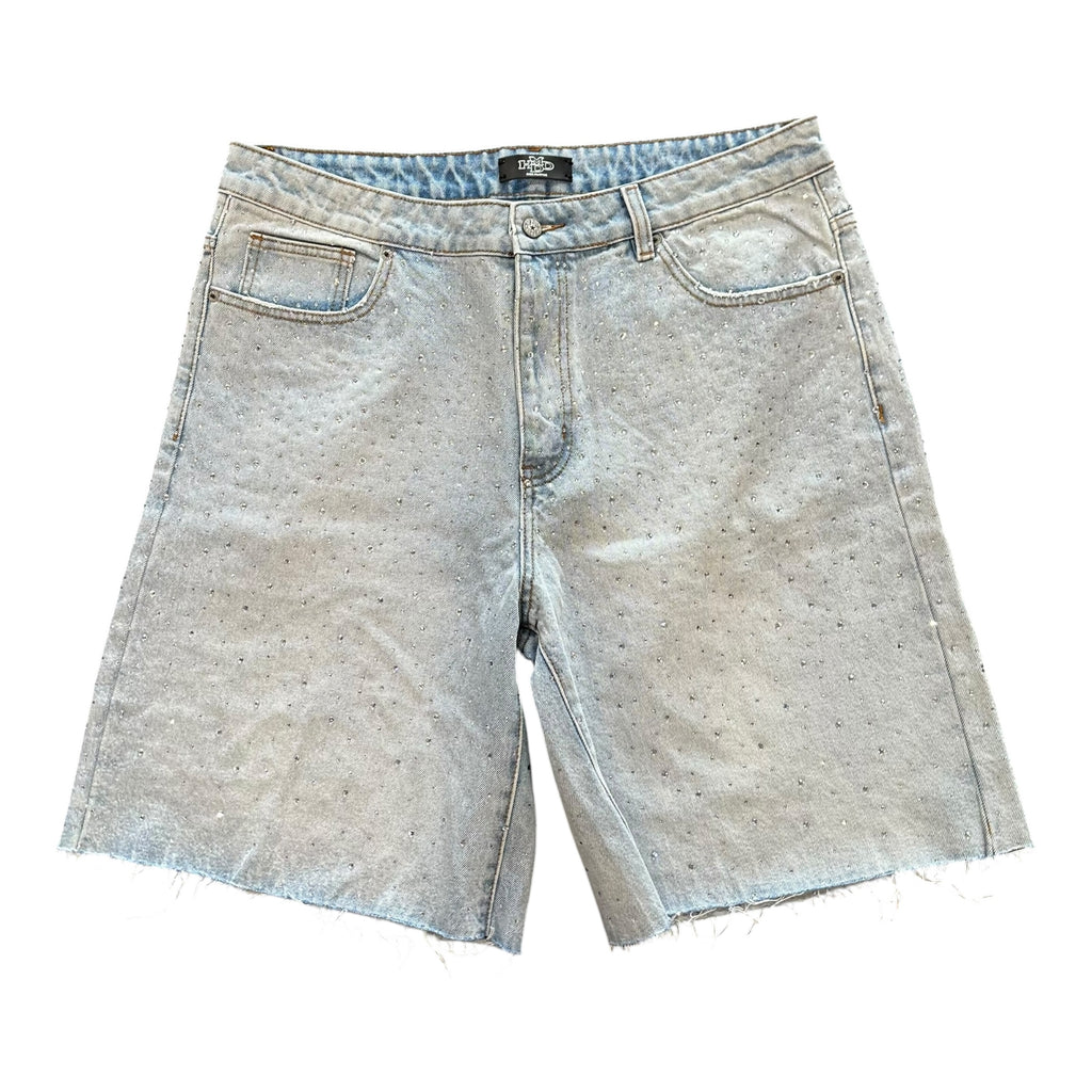 HMDD Rhinestone Jean Shorts