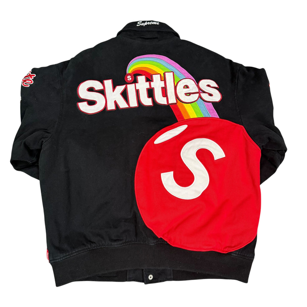 NEW Supreme x Skittles Varsity Jacket