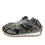 Bottega Veneta Orbit Sneakers Barolo/Silver
