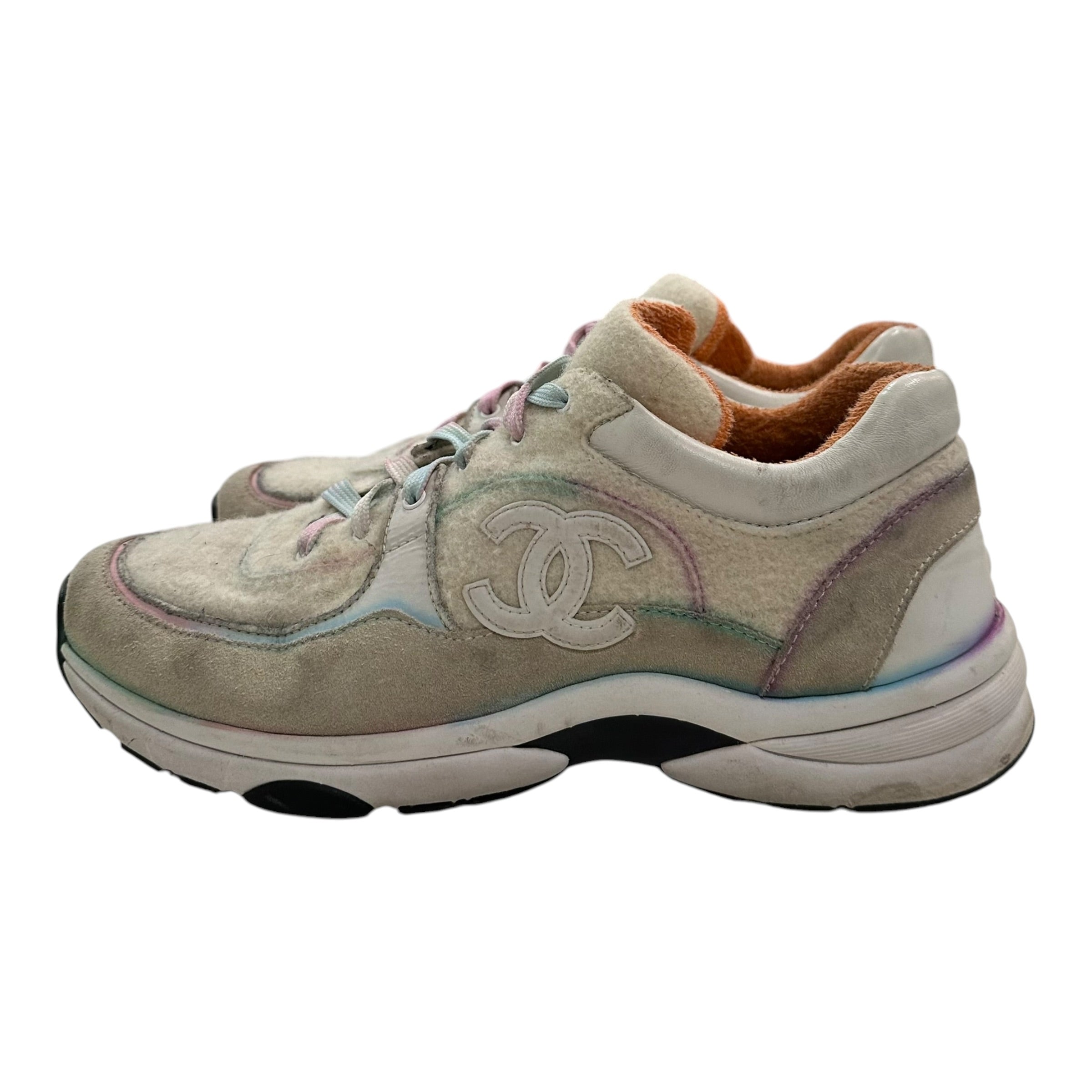 Chanel Multi Color Trainers(No Box)