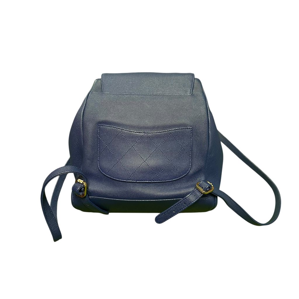Chanel Matelasse Backpack “Blue”