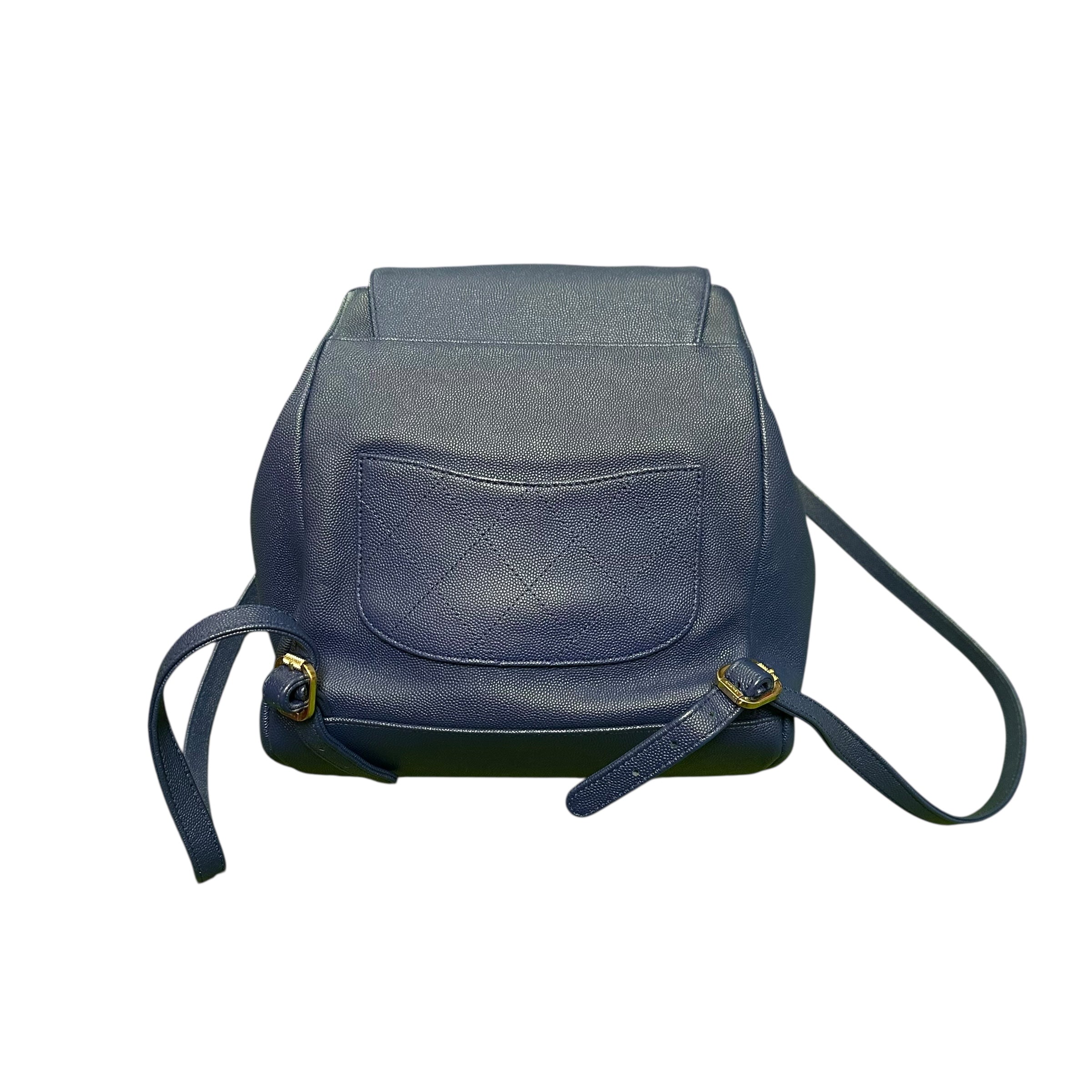 Chanel Matelasse Backpack “Blue”