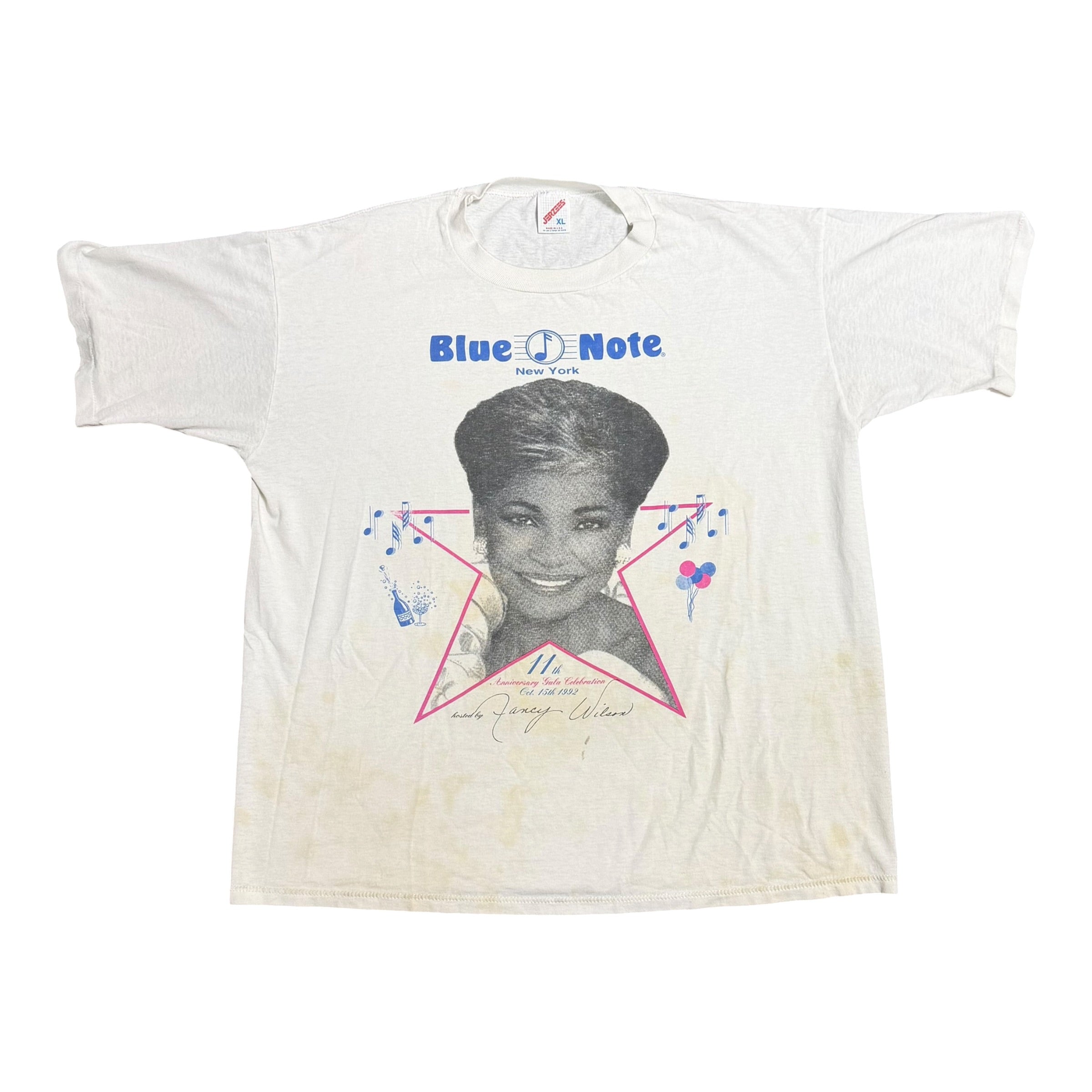 vintage Jerzees Blue Note New York Jazz Club Tee