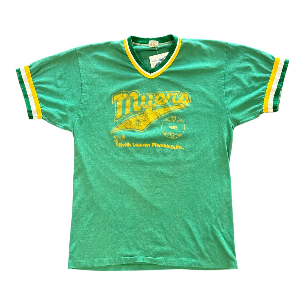 ‘83 Myers Green/Yellow Jersey Tee