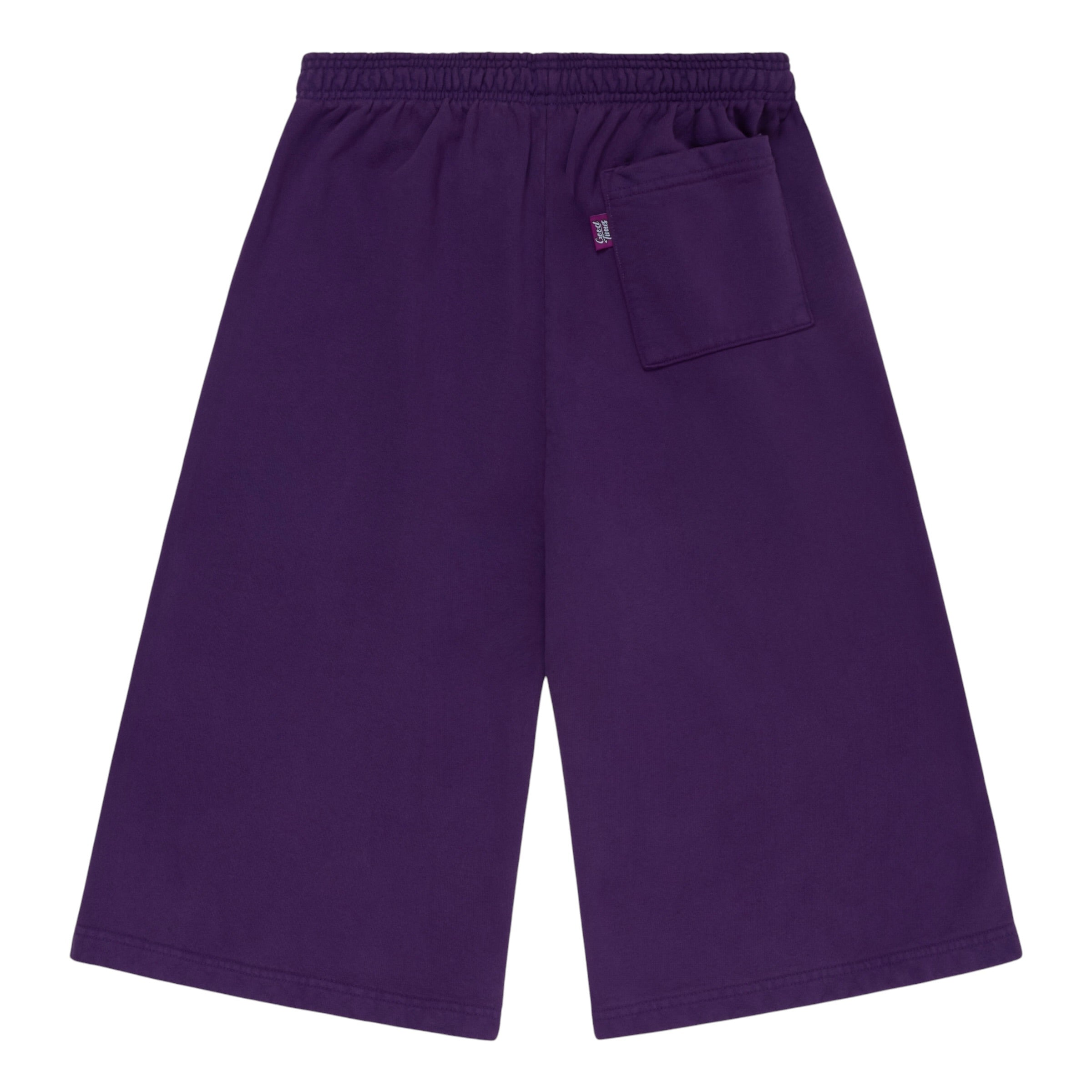 Good Times 3/4 Sweat Shorts “Purple”