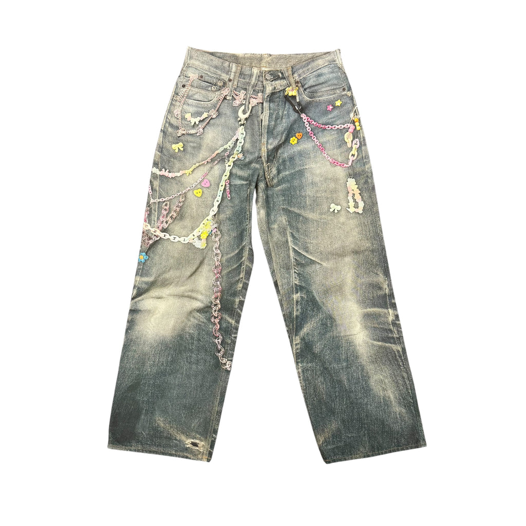 Acne Studios Trompe L’oeil Loose Jeans