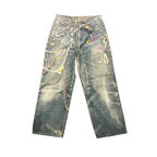 Acne Studios Trompe L’oeil Loose Jeans