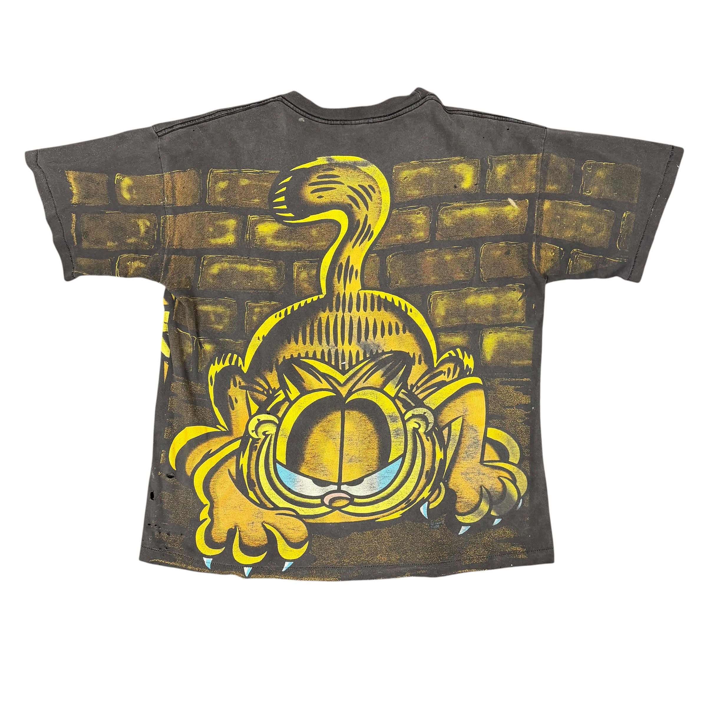 Gray Garfield Vintage Tee