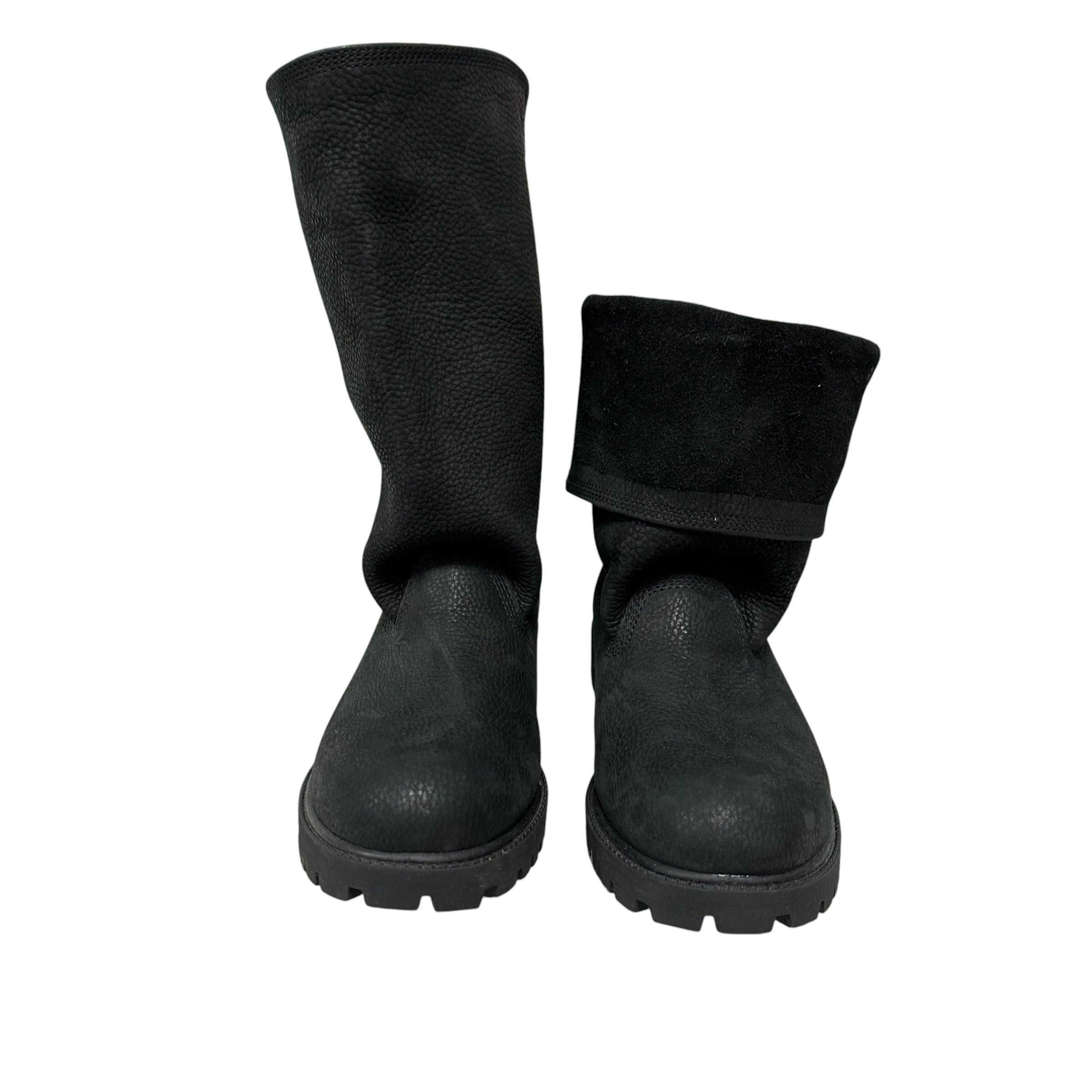 Telfar x Timberland Black Mid Boots(No Box)