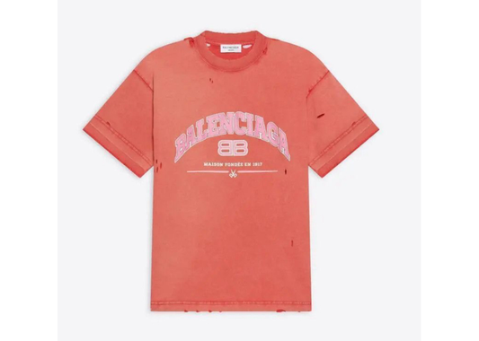 Balenciaga Fondee Tee Red
