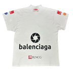 Balenciaga Top League White Tee