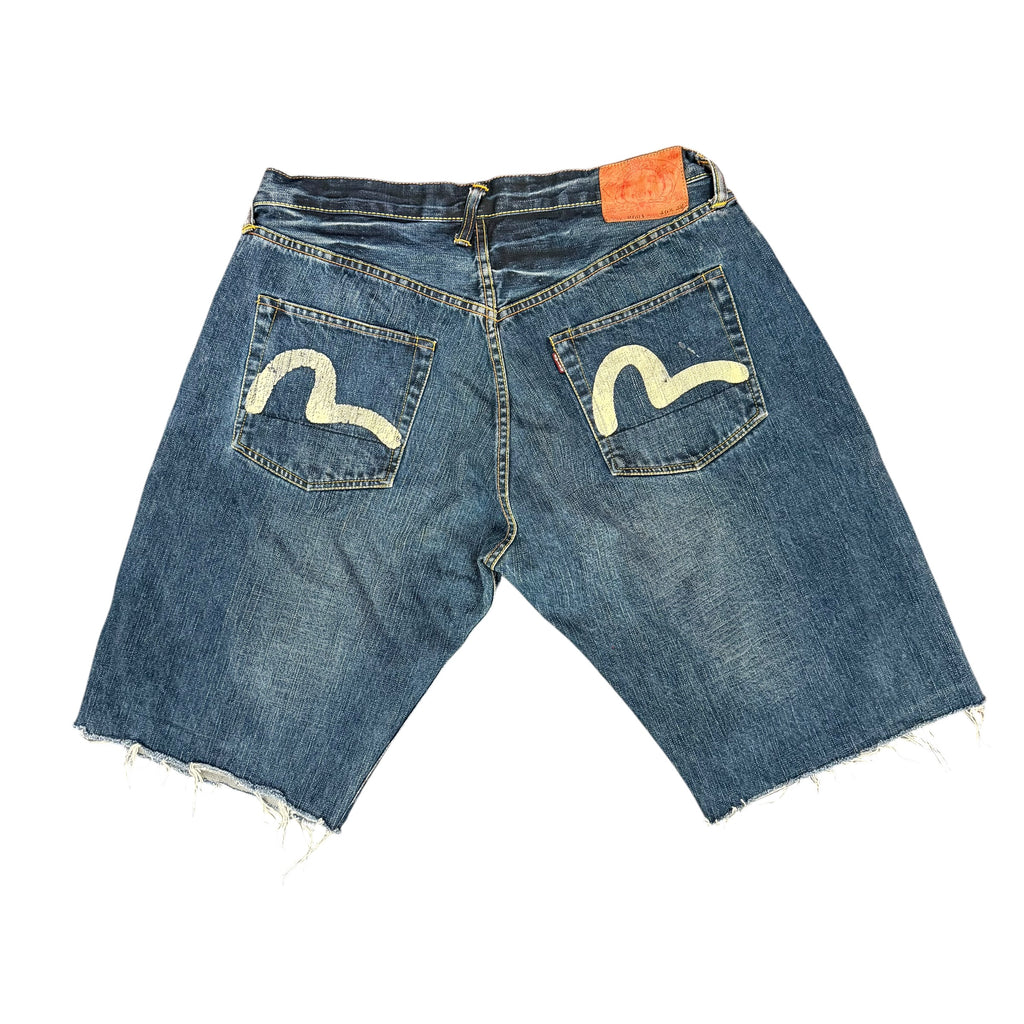 Evisu Seagull Logo Shorts