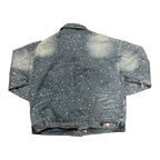 Vale Rhinestone Blue Jean Jacket