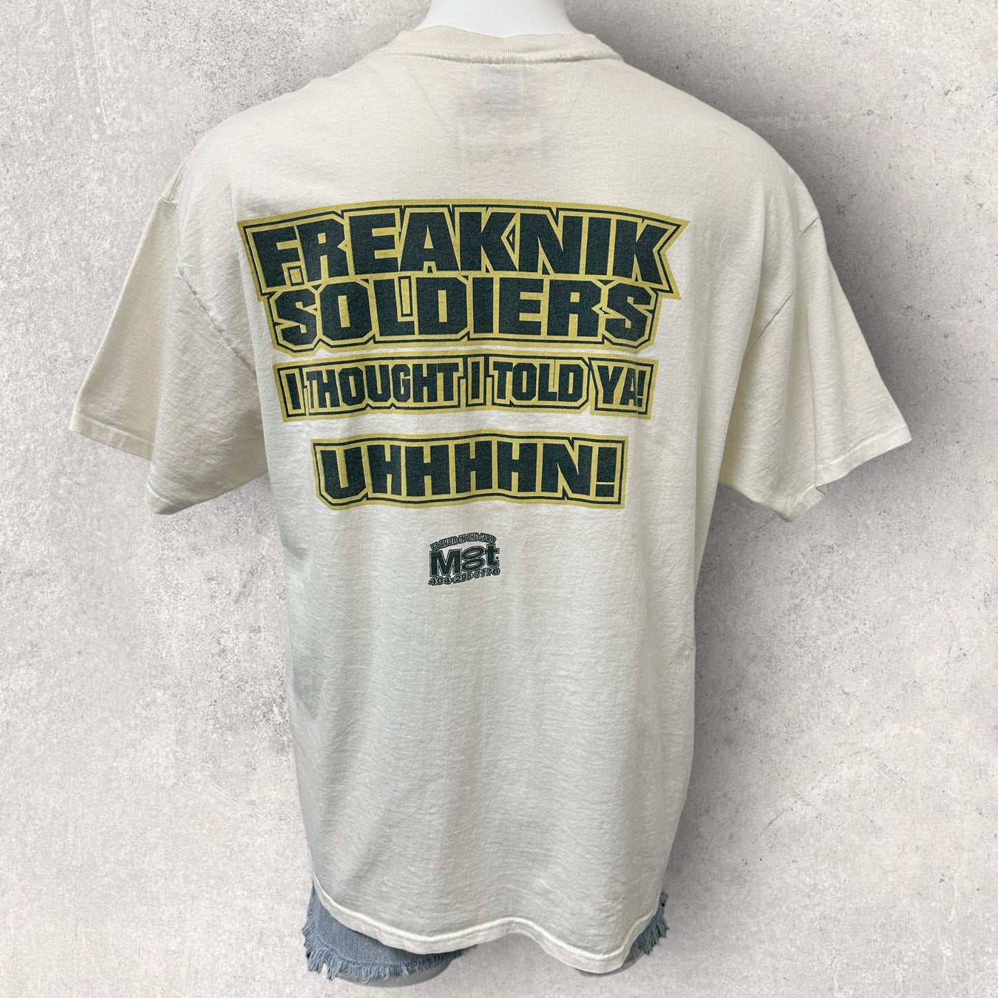 Vintage 1998 Freaknik Soldier Tee