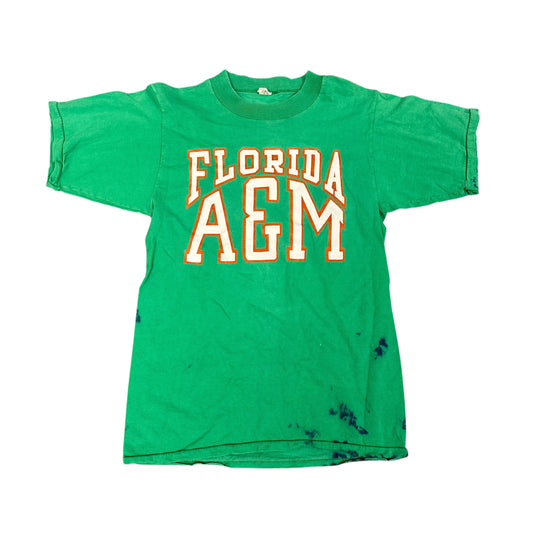 Vintage FL A&M Green Tee