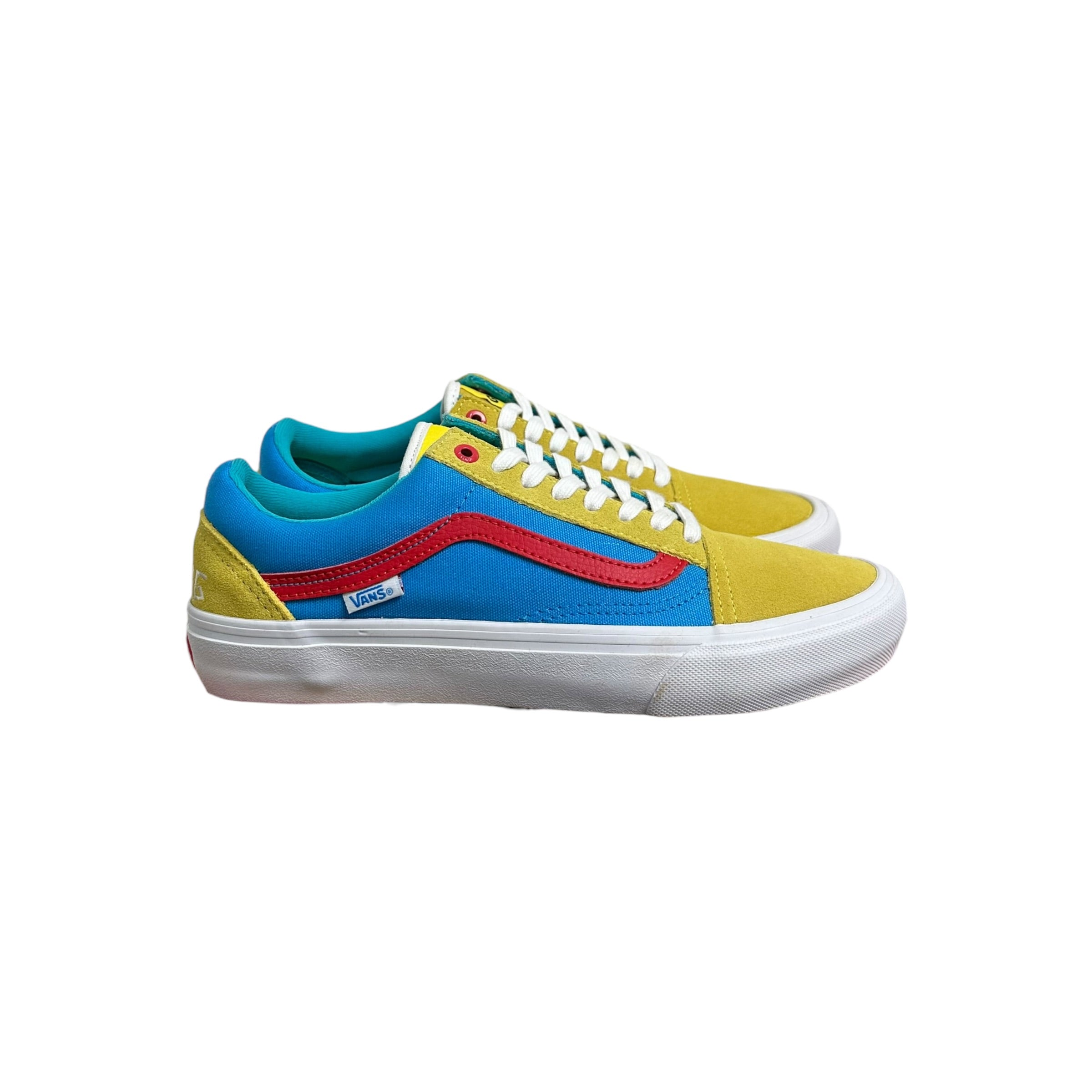 NEW Vans x Golf Wang Old Skool Yellow/Red/Blue