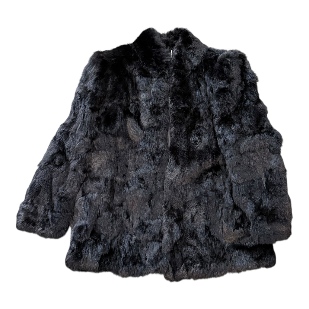 Somerset Fur Coat Black