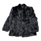 Somerset Fur Coat Black